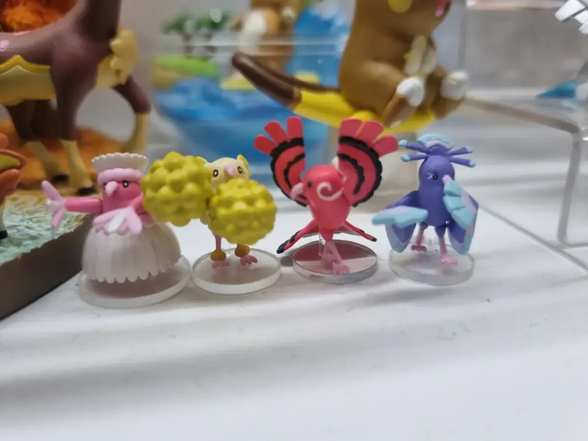 Pokémon Stereoscopic Resin - Dancing Bird Form Change