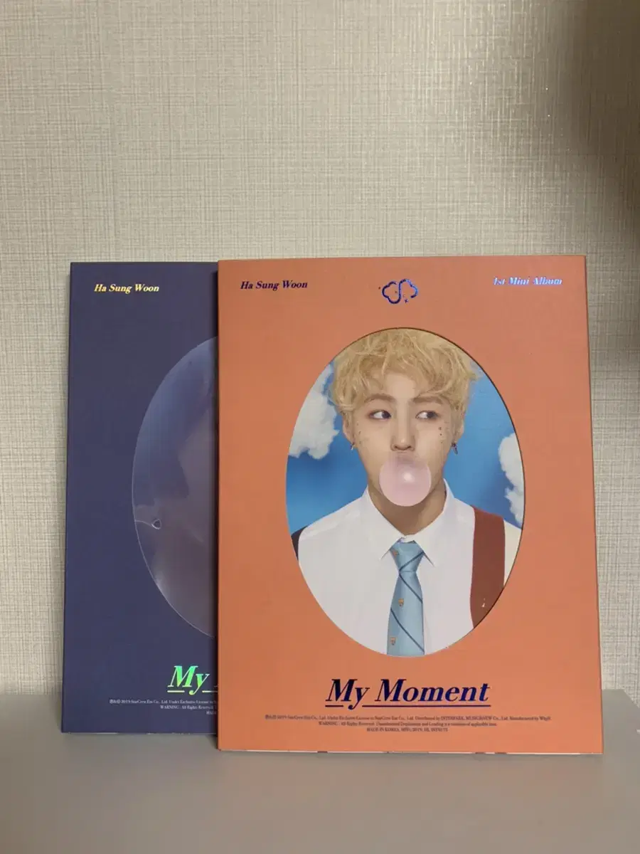 Sungwoon Ha Sells MY MOMENT album 