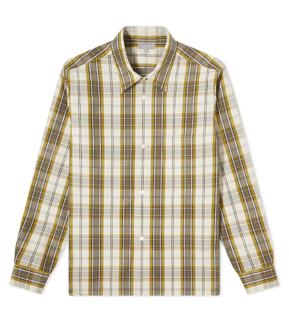 Margaret Howell oversized checked shirt for sale.