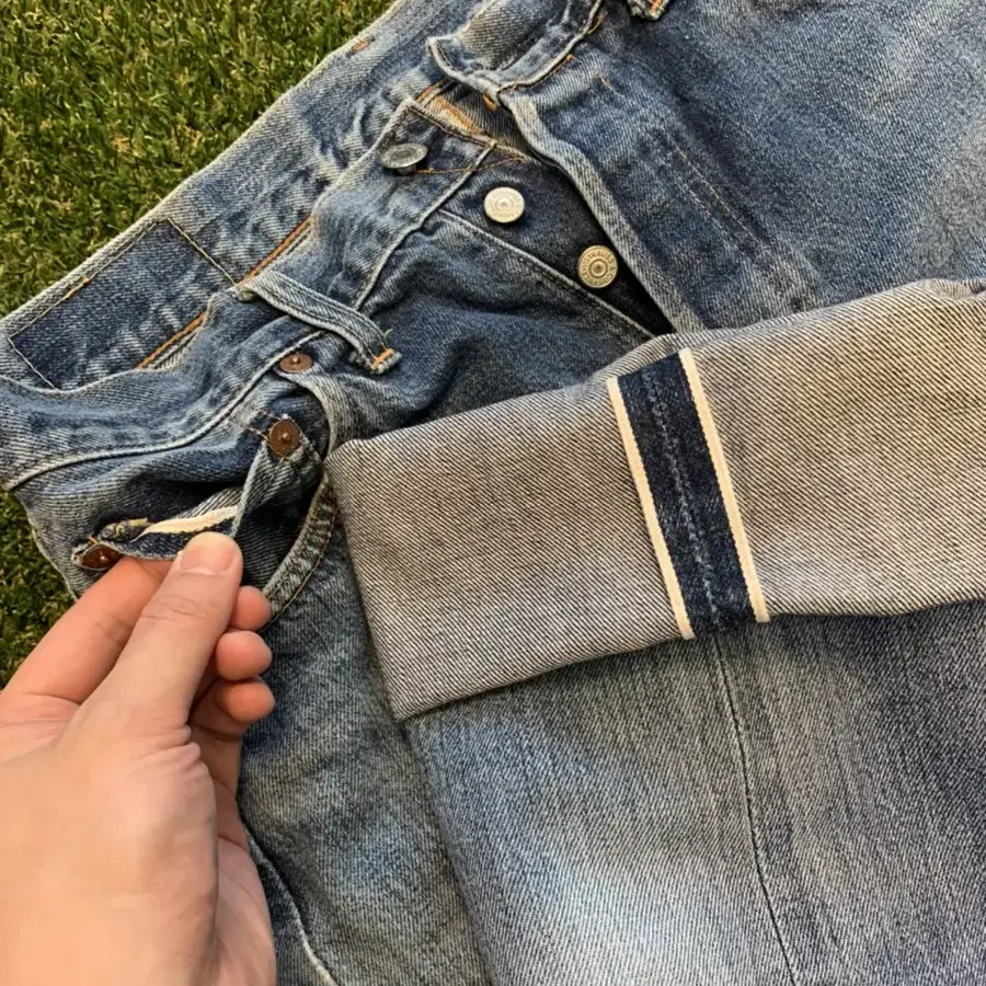 리바이스 levis 90s lvc 501xx 셀비지 레드라인