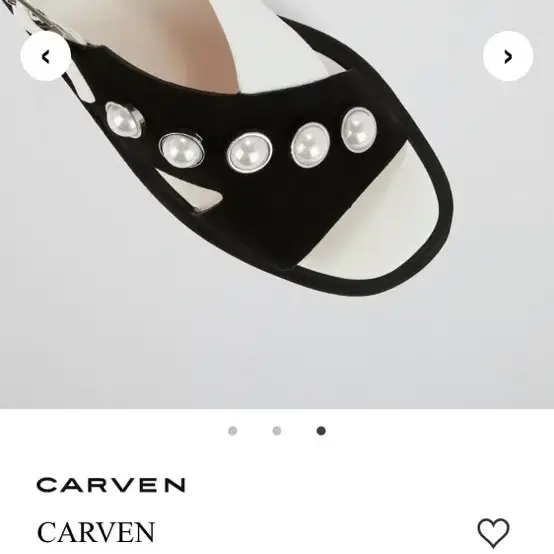 까르벵(carven) 샌들 / 구입가 50만원대