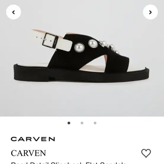 까르벵(carven) 샌들 / 구입가 50만원대