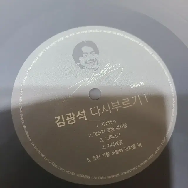 김광석 다시부르기LP 1.2집