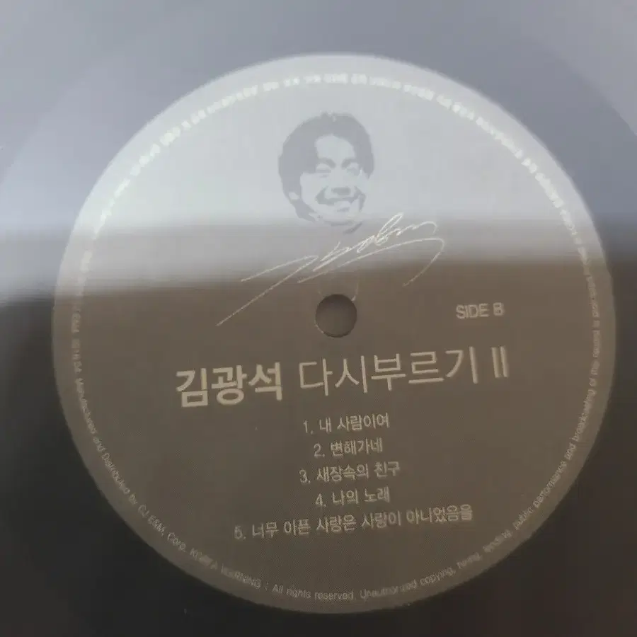 김광석 다시부르기LP 1.2집