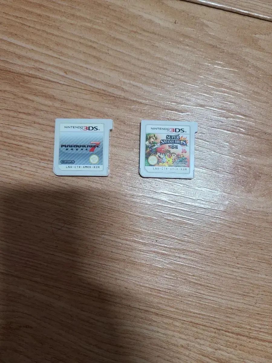 mario kart 7 super smash bros nintendo game chip