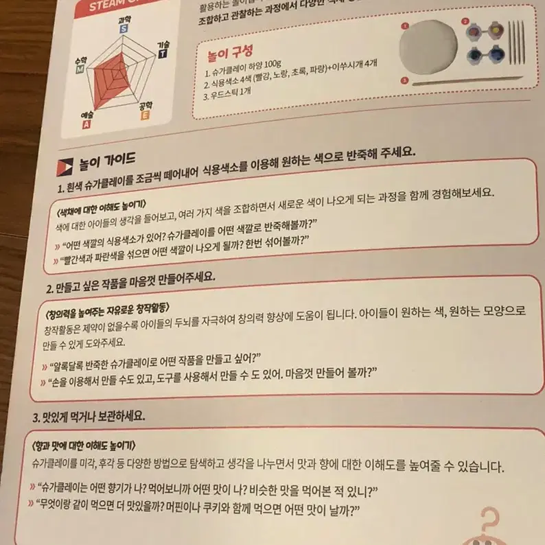 미개봉 새제품 / 슈가클레이 / 천연제품 / 놀이교구