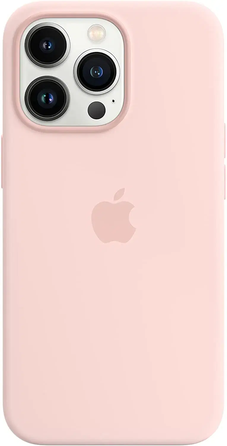 [Free Shipping] Apple Genuine iPhone 13 Pro Silicone Case Chalk Pink Unsealed