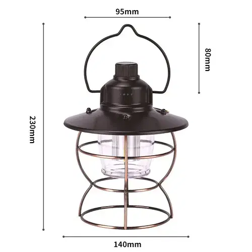 (무료배송) 캠핑 감성 빈티지 클래식 충전식 LED 랜턴