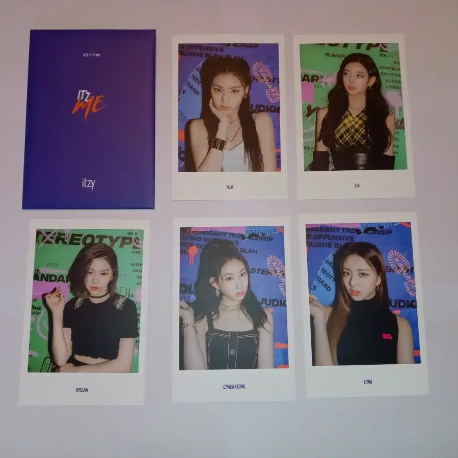 있지(ITZY) 워너비 예판특전 포스트카드 예지 리아 류진 채령 유나