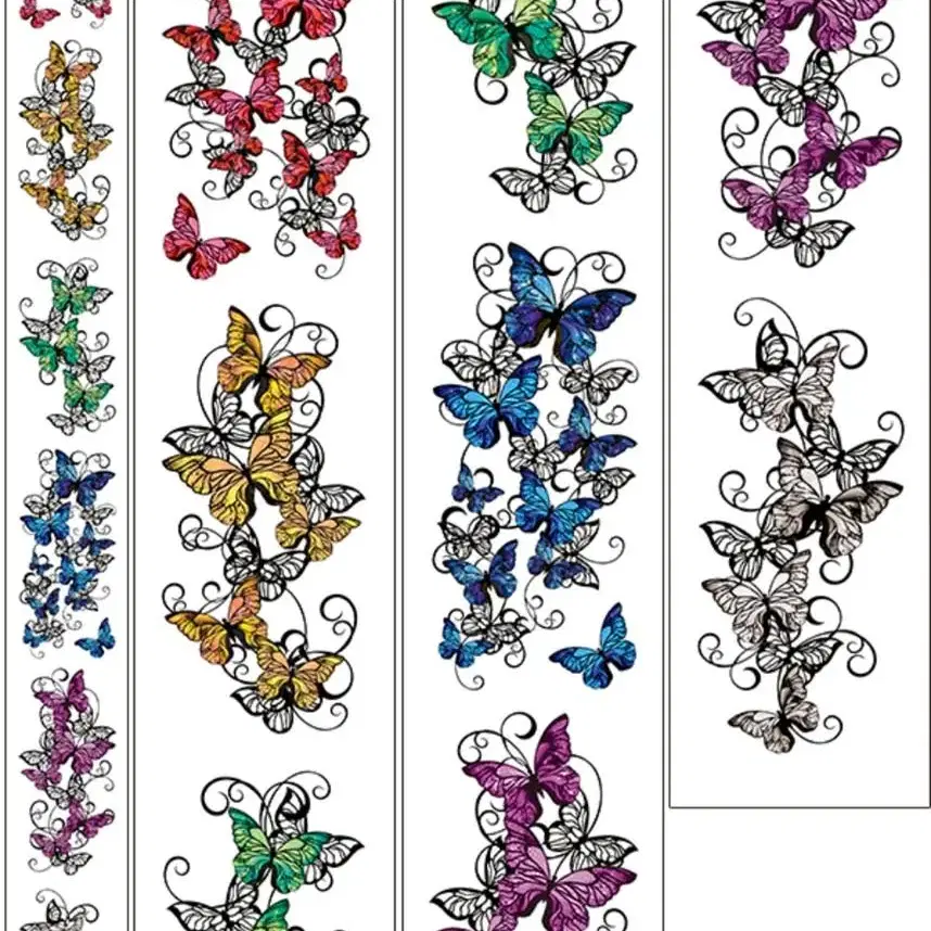 똘비 나비 2종 10패턴(디테 박테 버터플라이 녹스라인 녹스잉크)