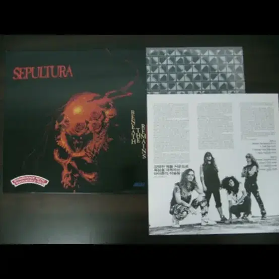 sepultura lp korea 