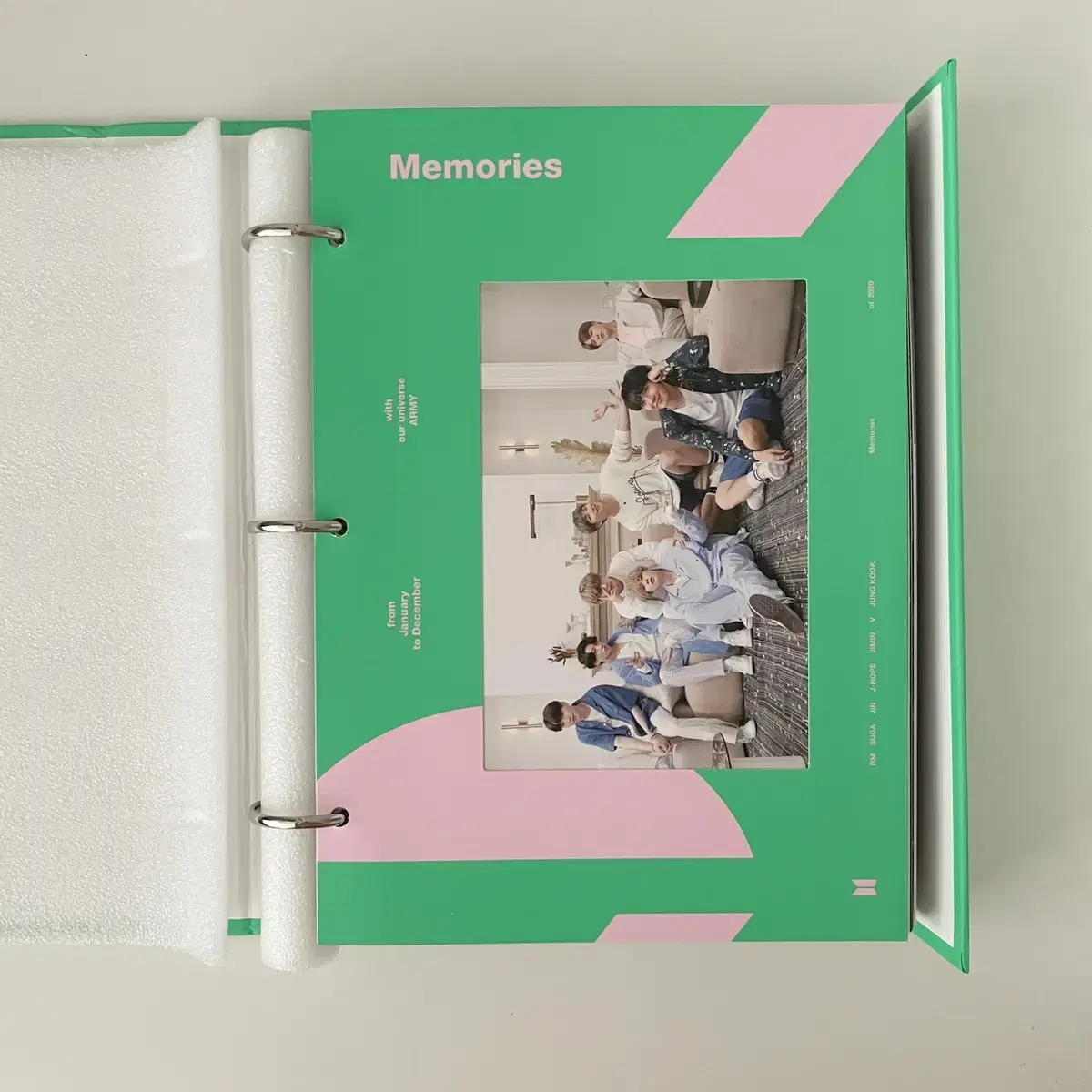 [풀셋] BTS 방탄소년단 2020메모리즈dvd 지민포카