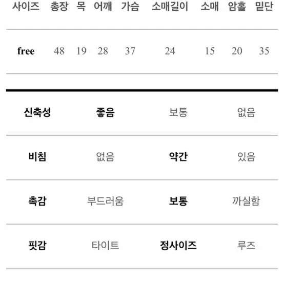 물결 셔링 반팔티 (새 거)