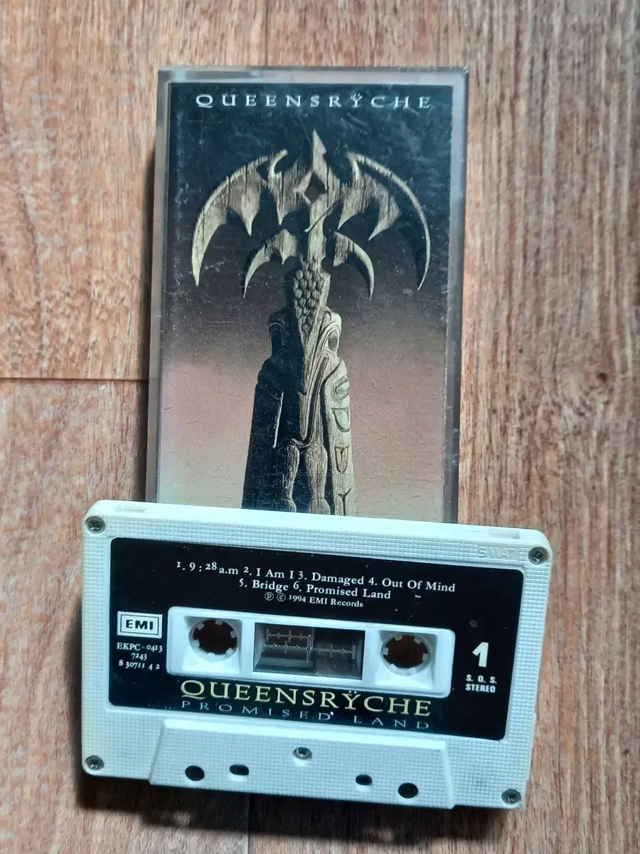 queensryche 퀸스라이크 카세트테이프