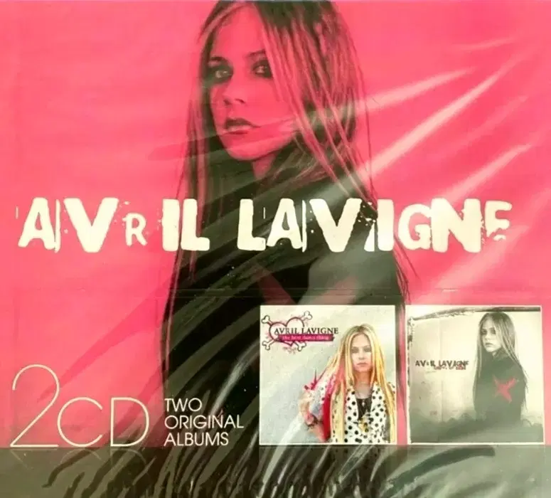 Avril lavigne 에이브릴 라빈 희귀 2X CD 박스.미개봉!