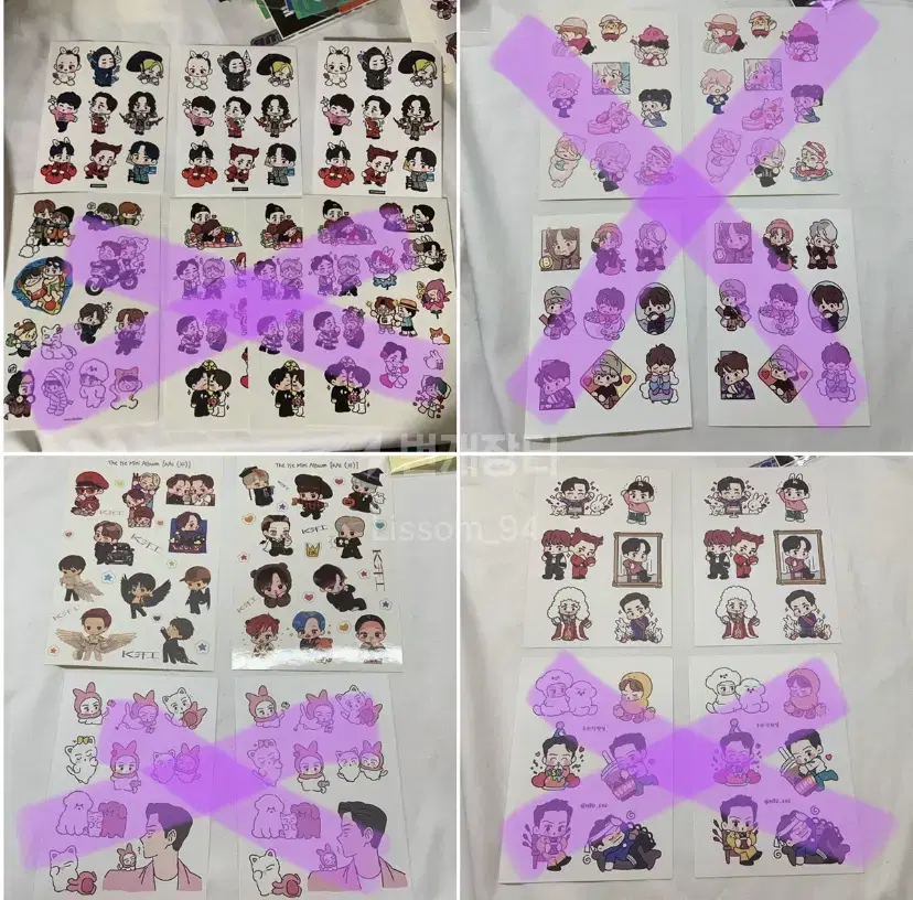 Exo Fanart sticker Langpan Manda and more