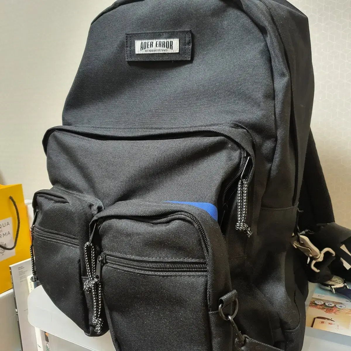 ADER ERROR Acy Product. 121 ブラック バックパック