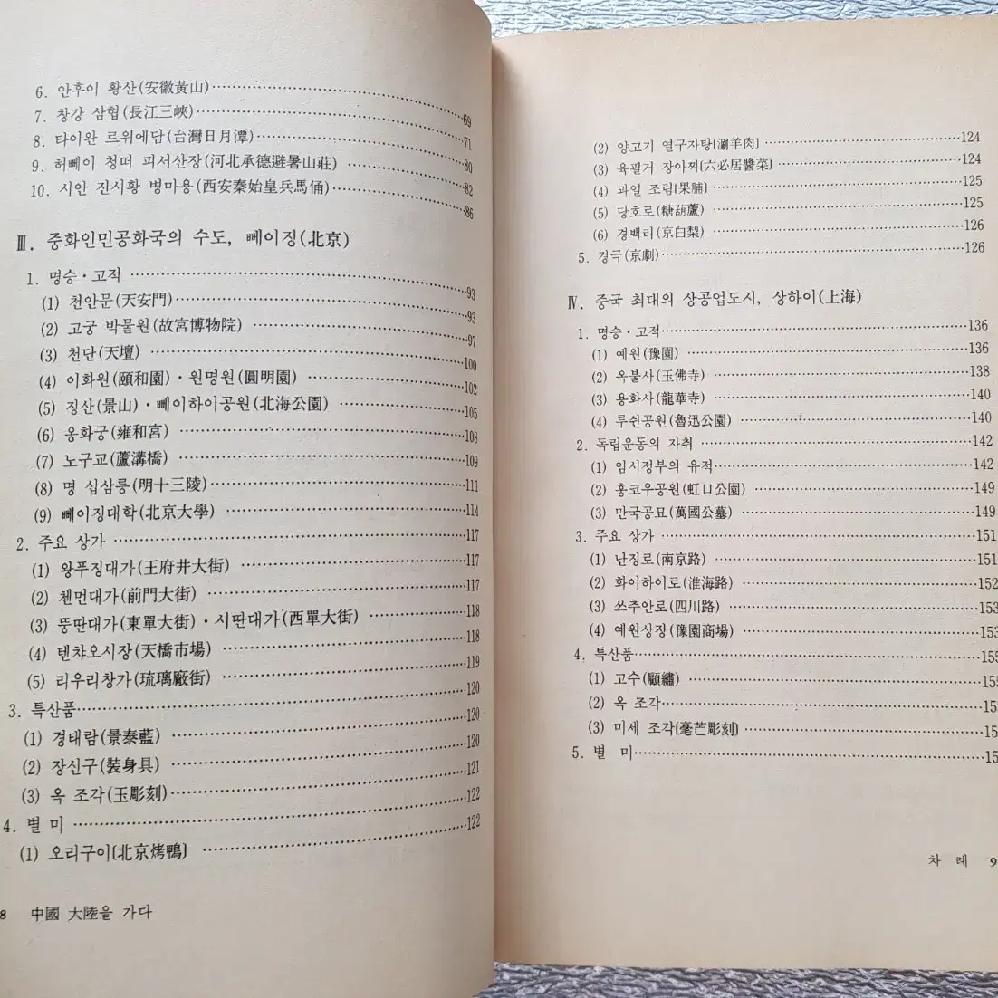 희귀도서 독립운동 자취 '중국대륙을 가다' 1990년 자유문화사