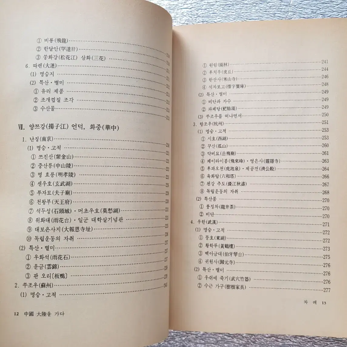 희귀도서 독립운동 자취 '중국대륙을 가다' 1990년 자유문화사