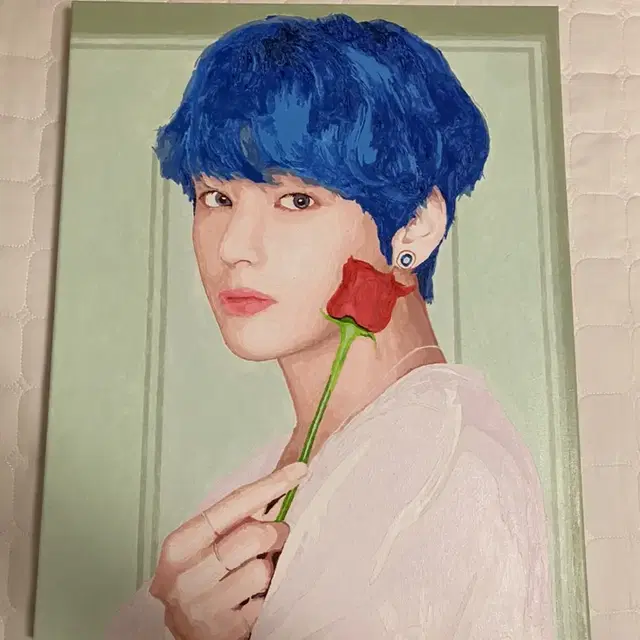 bts 뷔 페인팅 그림