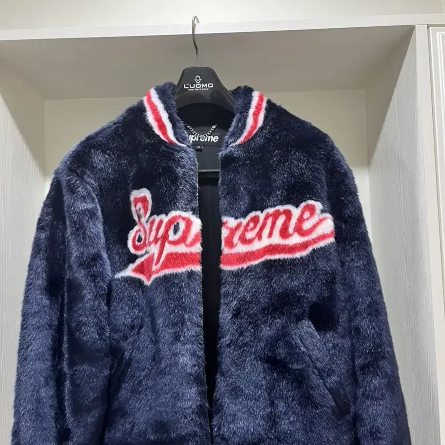 [M] 슈프림 바시티 퍼자켓 20SS supreme faux fur