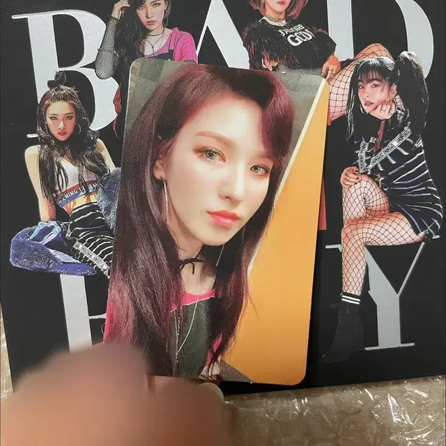 배송비포함 레드벨벳 웬디 포카 상태최상 bad boy 배드보이 뱃보이포카