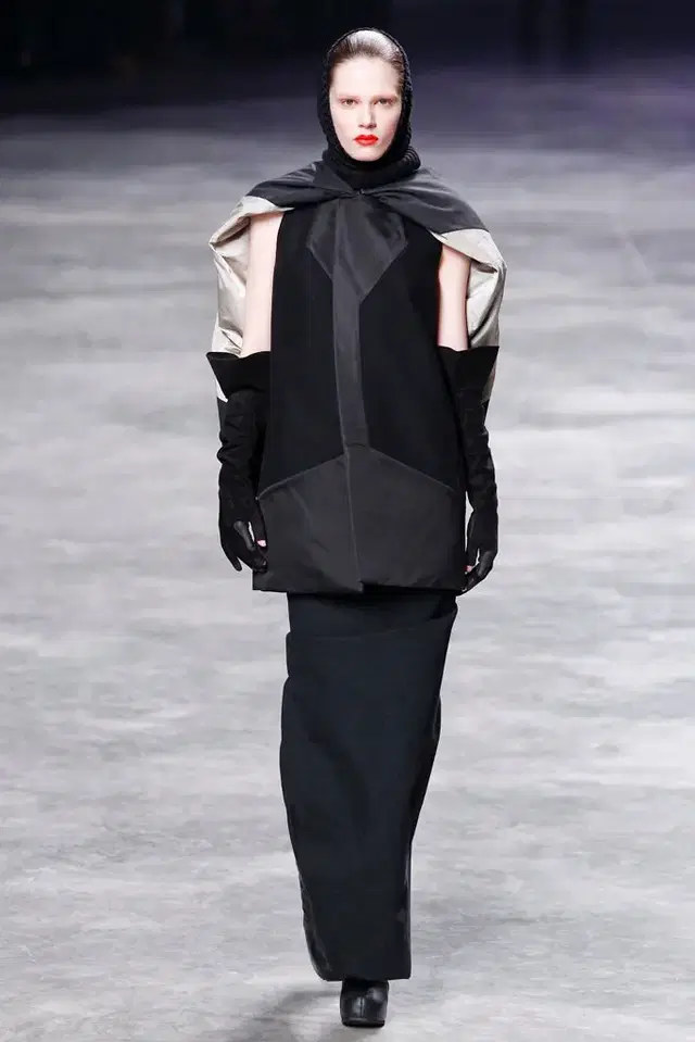 Rick owens 릭오웬스 여성 케이프 코트 38사이즈