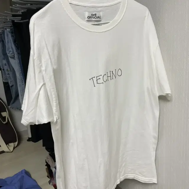 646official TECHNO 반팔티