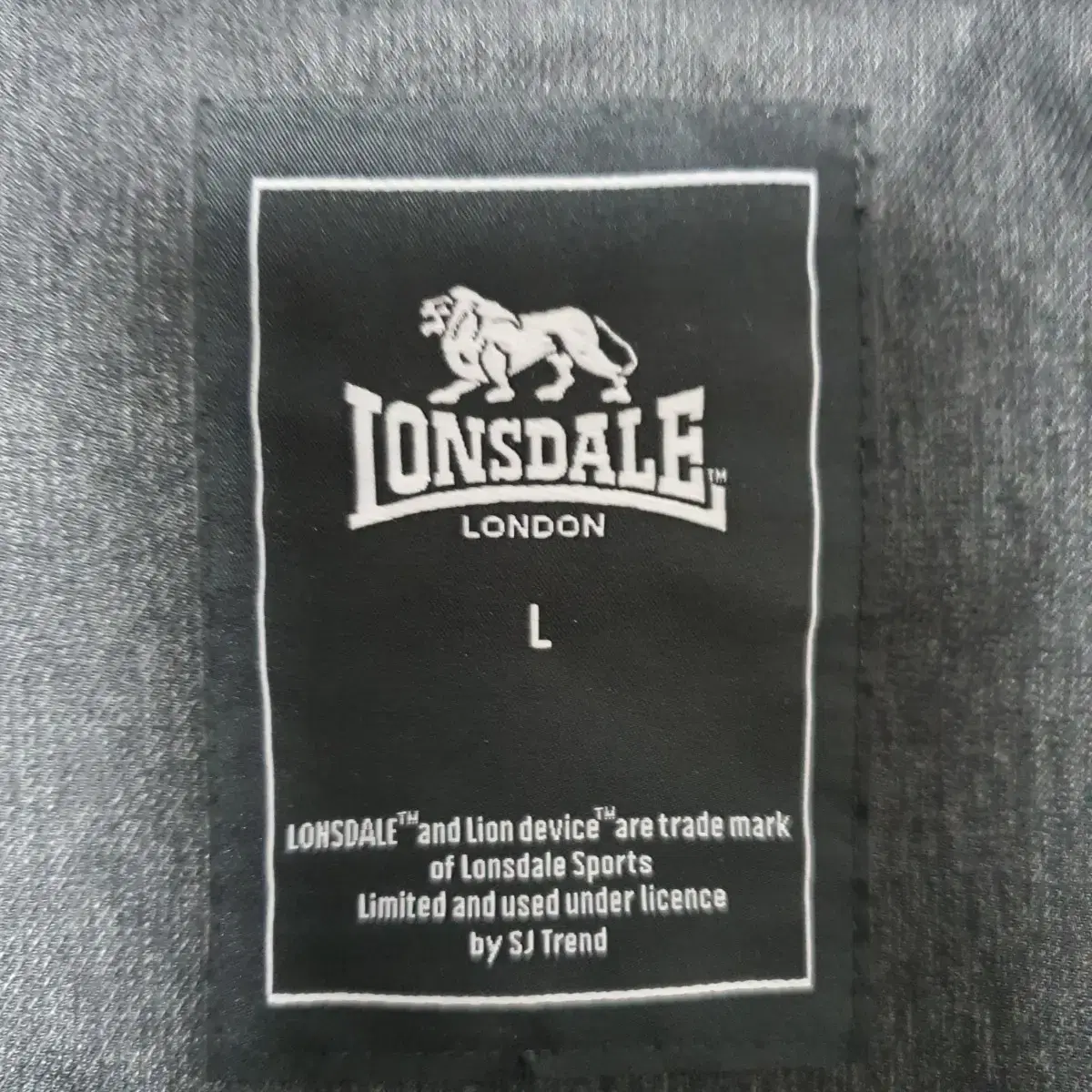 LONSDALE,낚시,등산방수방풍자켓,차콜점퍼,남자100,완전새거수준