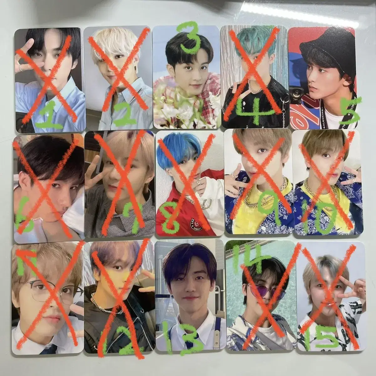 NCT Dream NCT127 Snaps photocard (doyoung jaehyun jungwoo mark renjun jeno haechan jaehyun han jisung chun raemin ji sung)