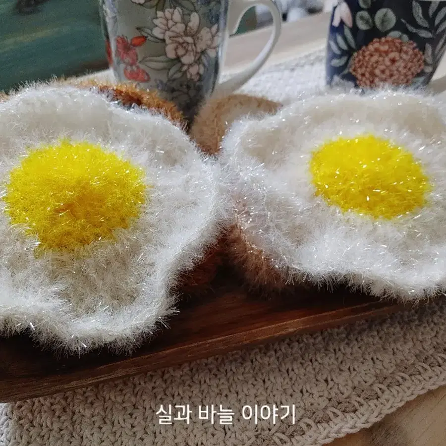 토스트 수세미(계란+식빵)