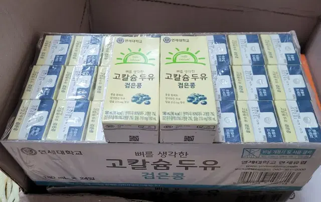 연세두유 뼈를 생각한 고칼슘두유 검은콩 96팩