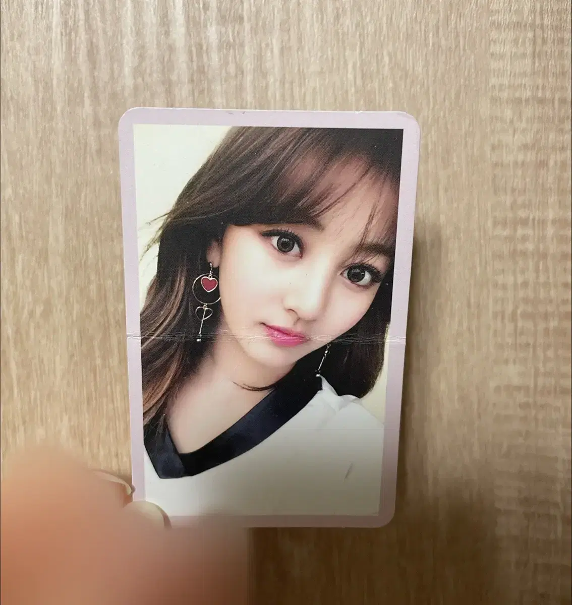 Shipping included twice jihyo photocard