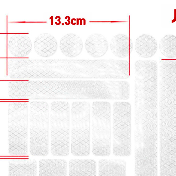 안전 반사 방수 고휘도 스티커 셋트