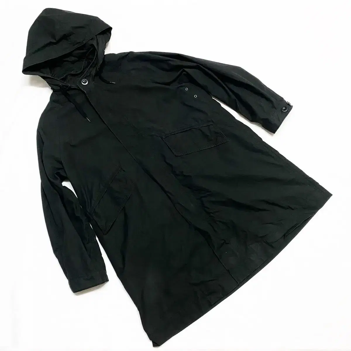 MHL. (Margaret Howell) - 19 AW High Count Cotton Hooded Poplin Coat