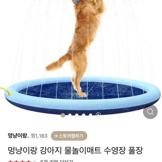 강아지 물놀이 수영장 새거 