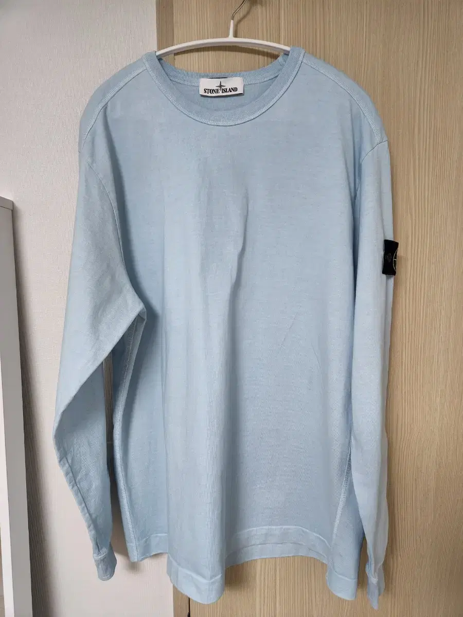 [XL] 21SS Stone Island Long Sleeve Sky Blue