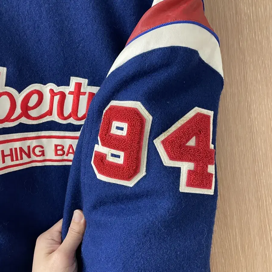 Vintage Liberty Wool Varsity Jacket