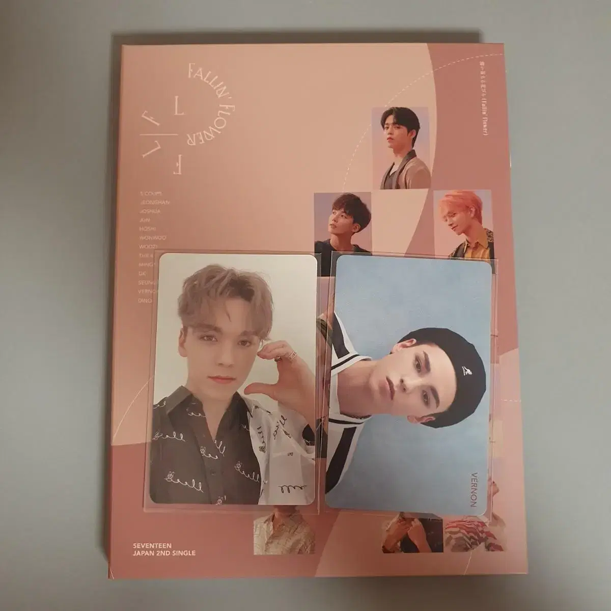 Seventeen Fallen Carat Vahn album vernon Photocard