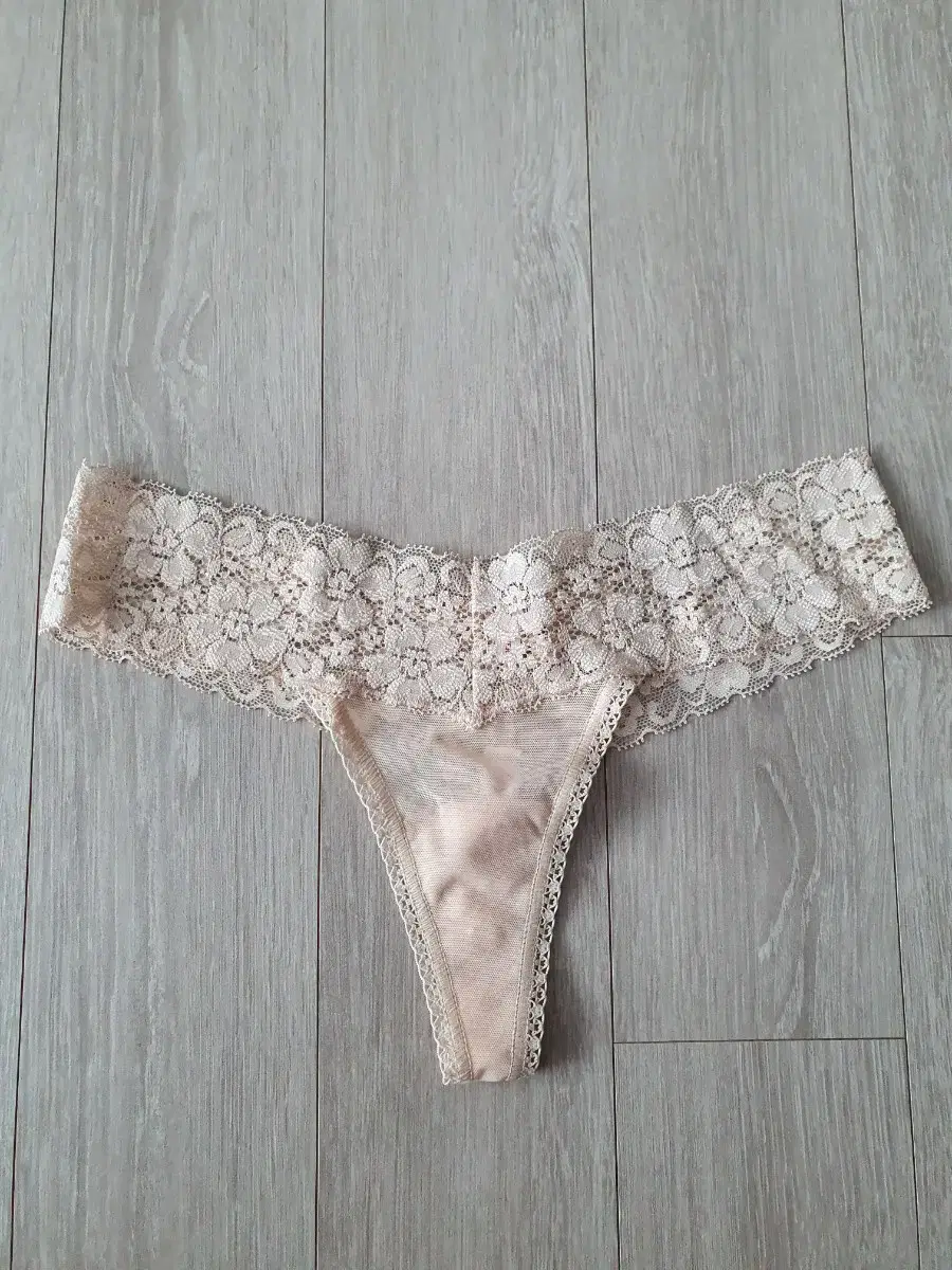 빅토리아시크릿 핑크 lace thong panty