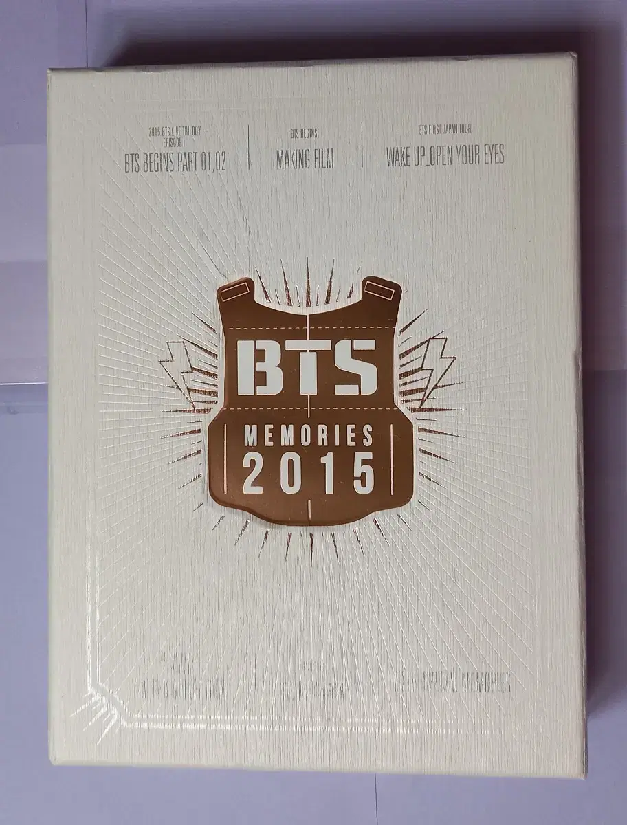 방탄 BTS 2015 메모리즈 DVD