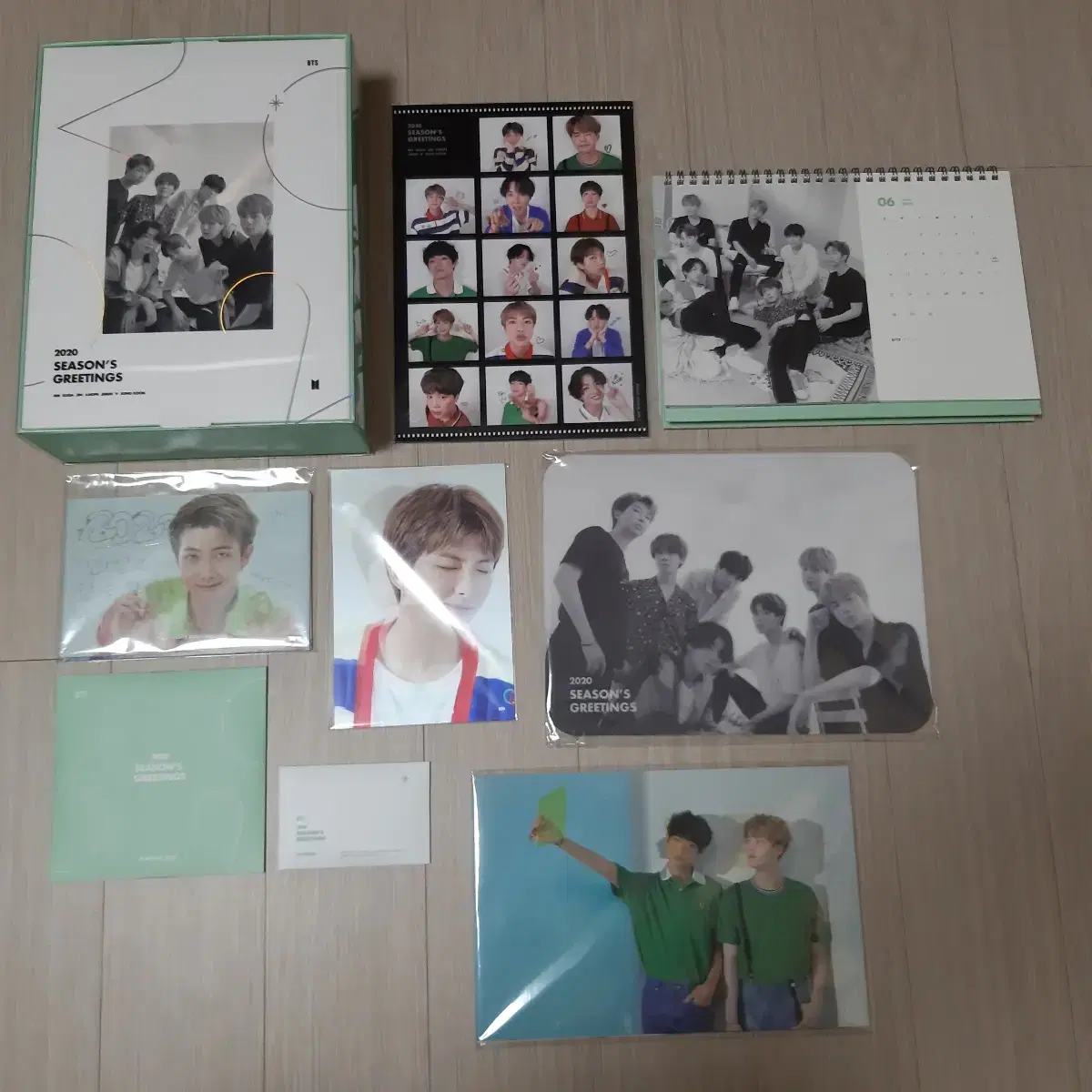 Bangtan 2020 seasons greetings Rancul Namjoon Diary excluding Pulbak