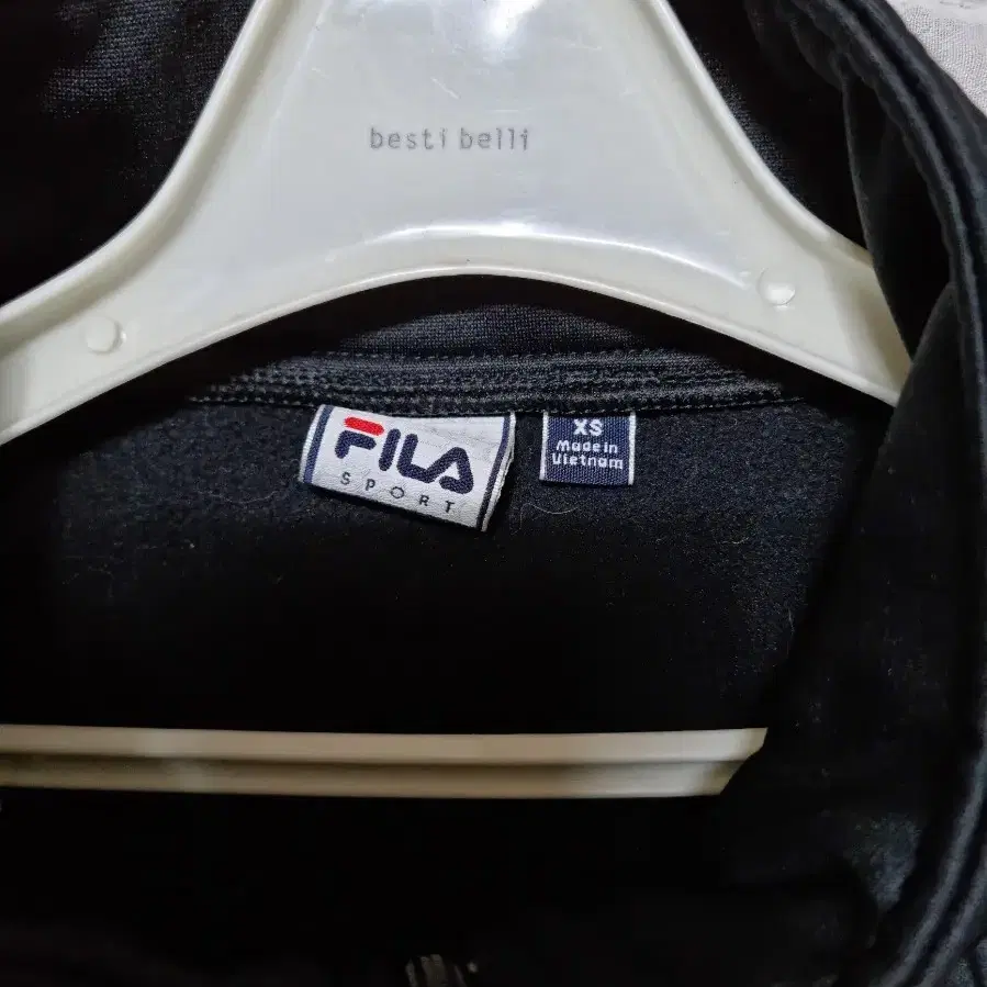 FILA 안감기모 후드집업