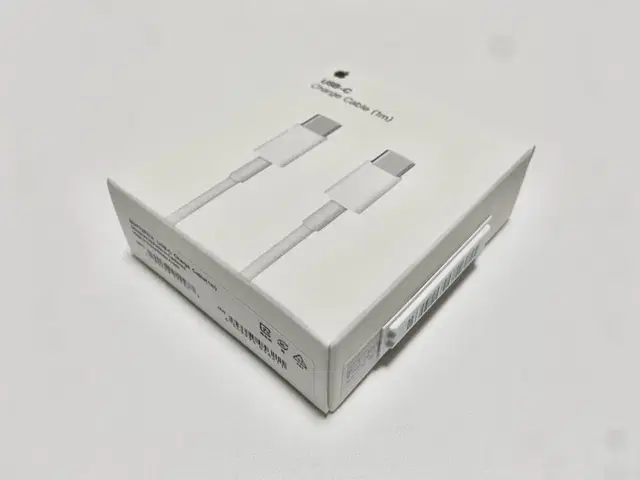 [1M] 애플정품 CtoC케이블,맥북케이블,C타입케이블,USB-C