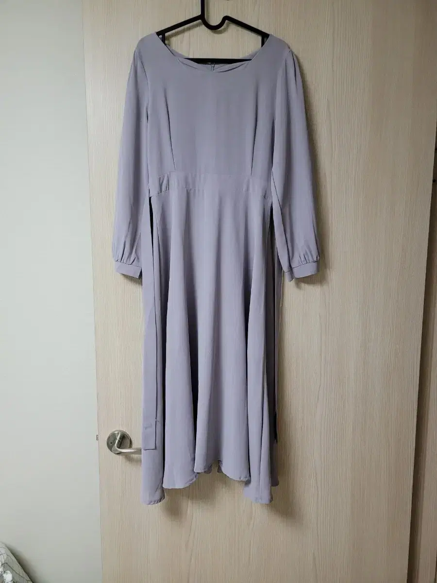 Light purple long ONEPIECE 55