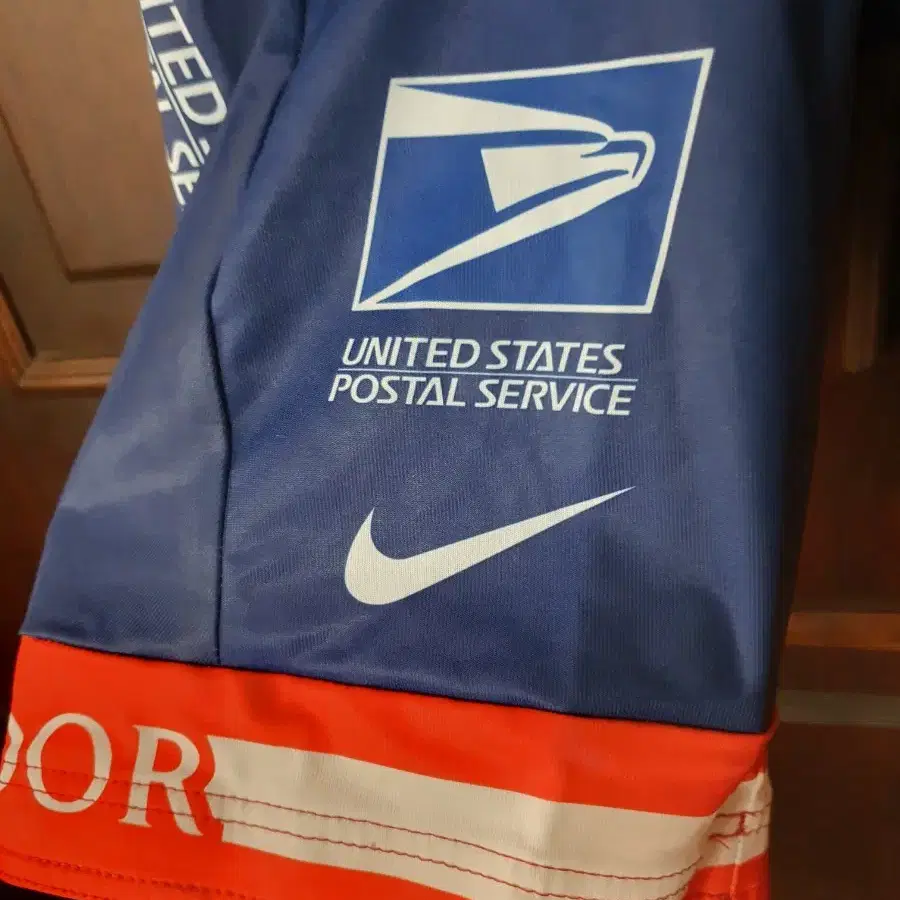 자전거 나이키 usps 져지  Nike 랜스 암스트롱 반팔 반바지 세트