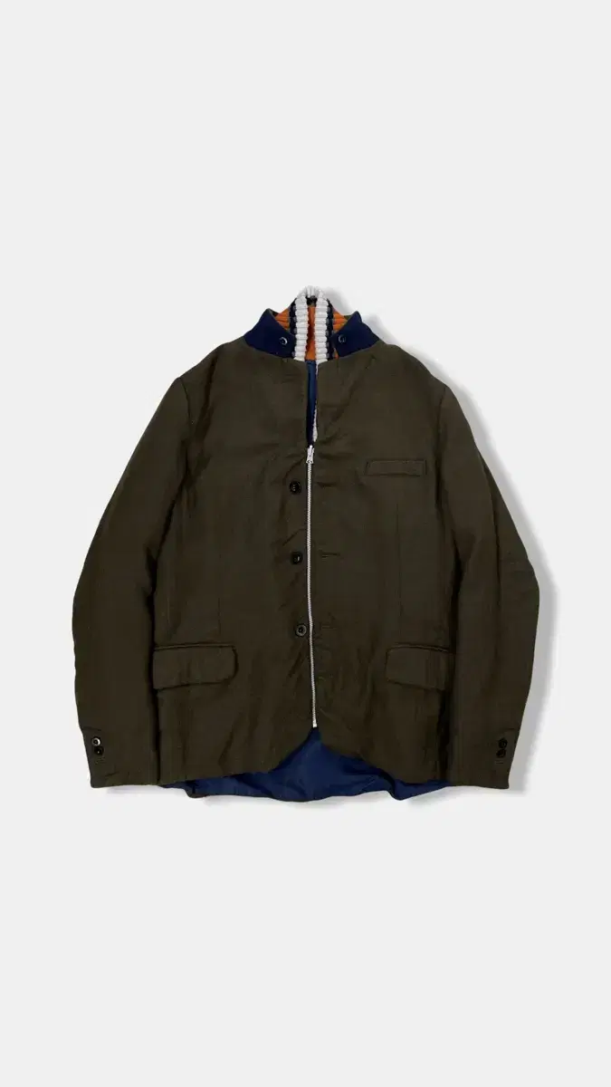 (3) 20 AW Sakai CONTRAST-PANEL Jacket