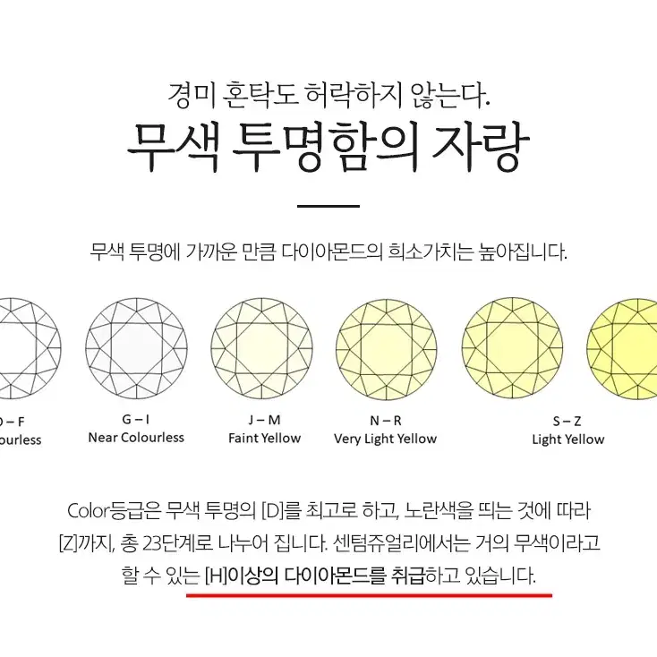 천연 다이아몬드 십자가 실버목걸이