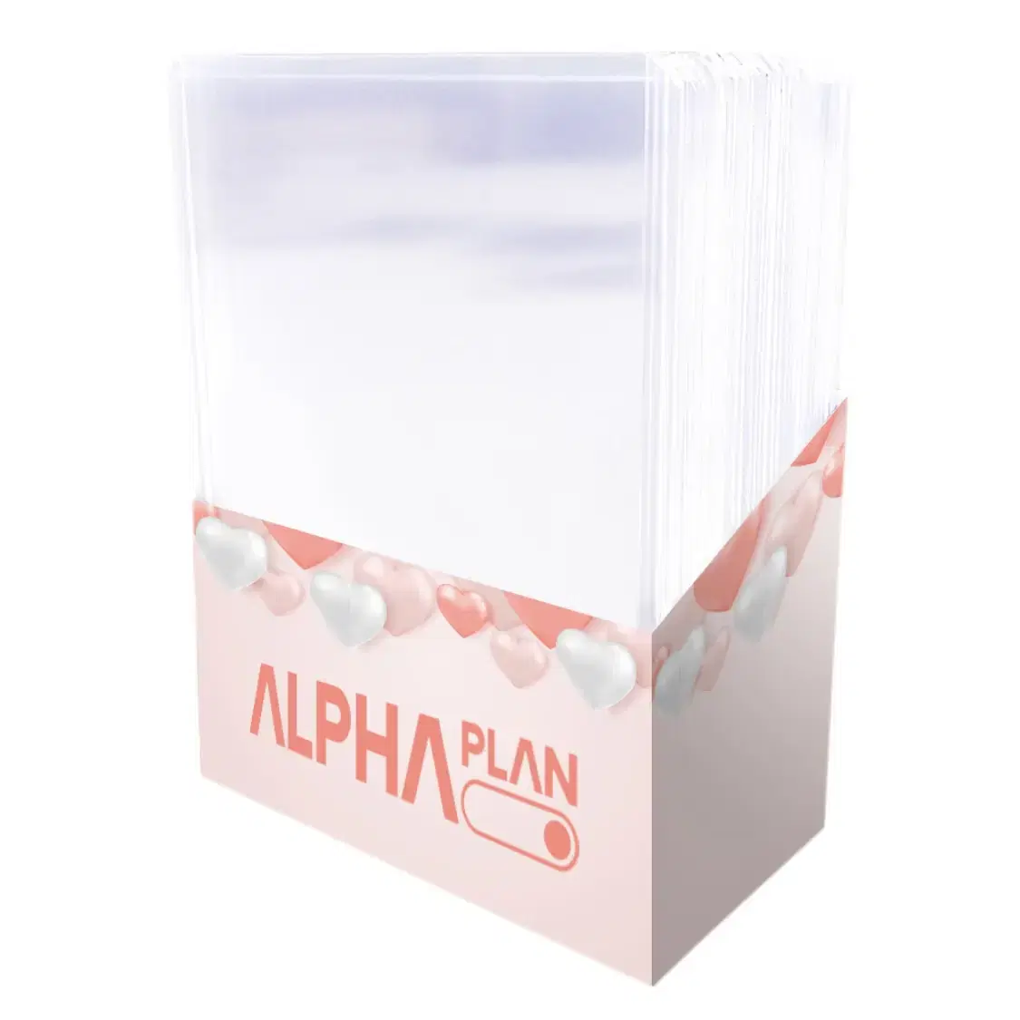 Alpha Plan Transparent toploader Sell in small quantities