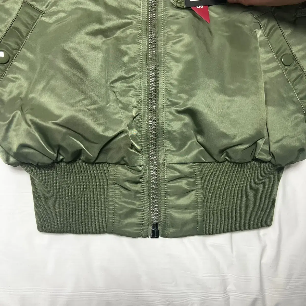 알파인더스트리 MA-1  (B-15 Sage Green) XS